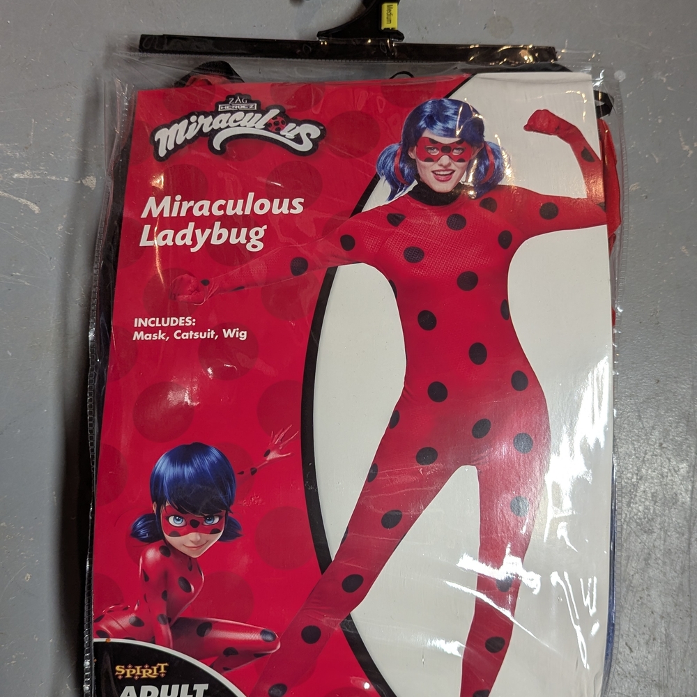 Ladybug Kids Costume - Red and Black